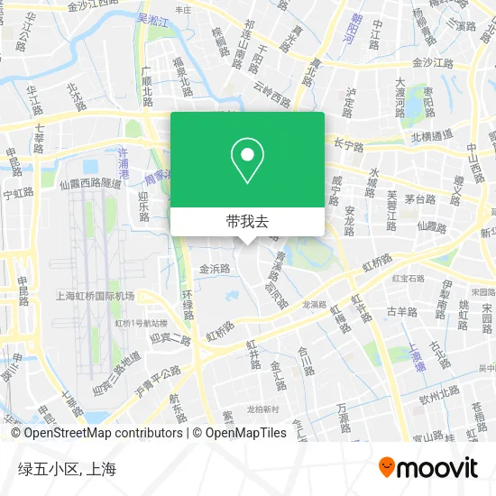绿五小区地图