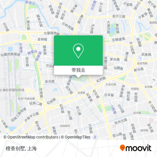 檀香别墅地图