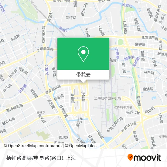 扬虹路高架/申昆路(路口)地图
