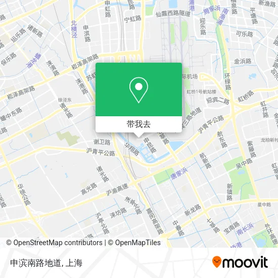 申滨南路地道地图