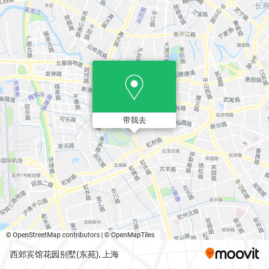 西郊宾馆花园别墅(东苑)地图