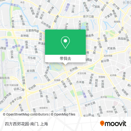 四方西郊花园-南门地图