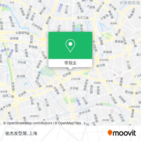 俊杰发型屋地图