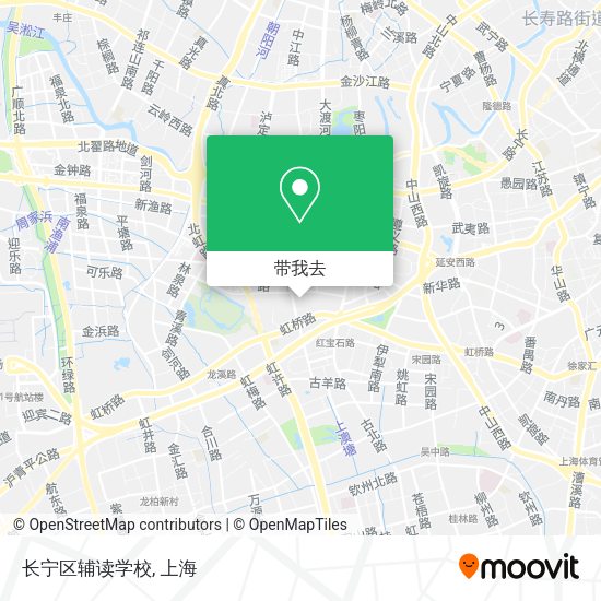 长宁区辅读学校地图