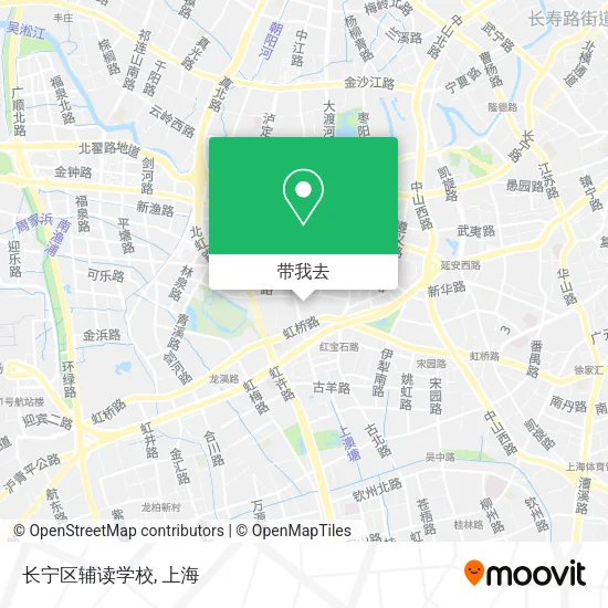 长宁区辅读学校地图