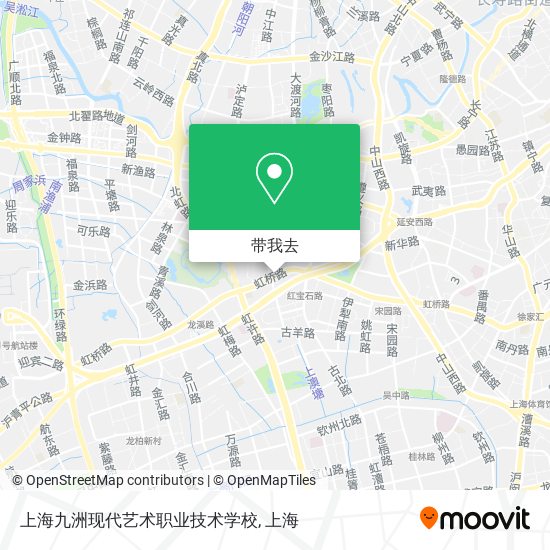 上海九洲现代艺术职业技术学校地图