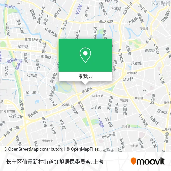 长宁区仙霞新村街道虹旭居民委员会地图