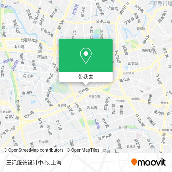 王记服饰设计中心地图