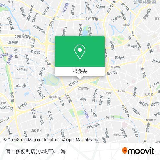 喜士多便利店(水城店)地图