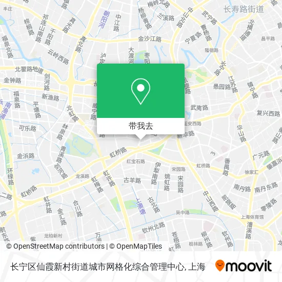 长宁区仙霞新村街道城市网格化综合管理中心地图