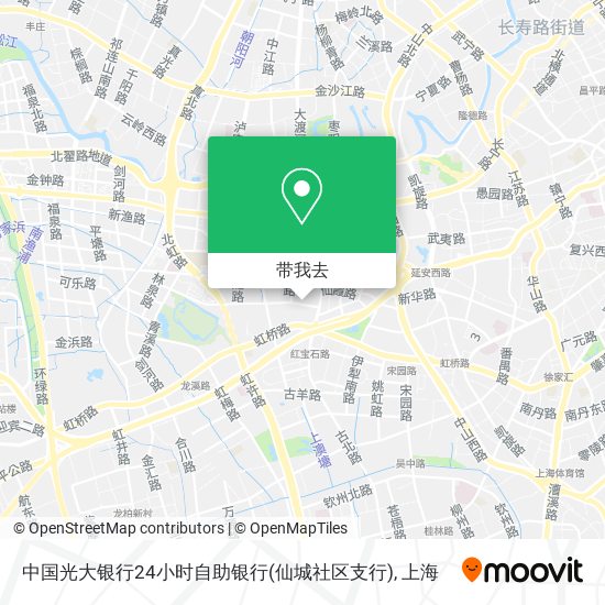 中国光大银行24小时自助银行(仙城社区支行)地图