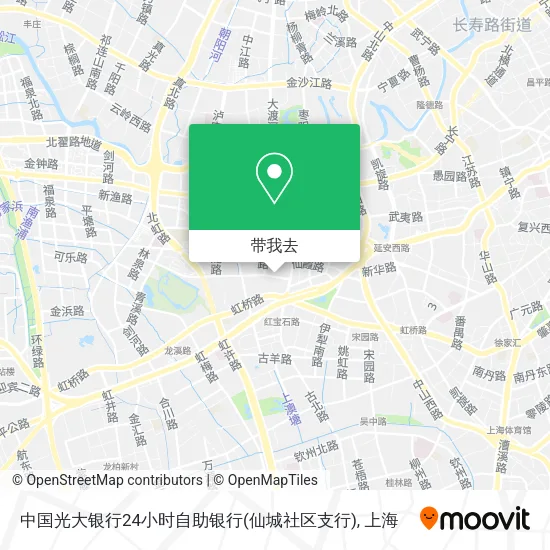 中国光大银行24小时自助银行(仙城社区支行)地图