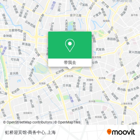 虹桥迎宾馆-商务中心地图