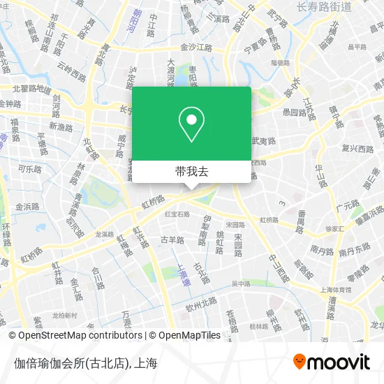 伽倍瑜伽会所(古北店)地图