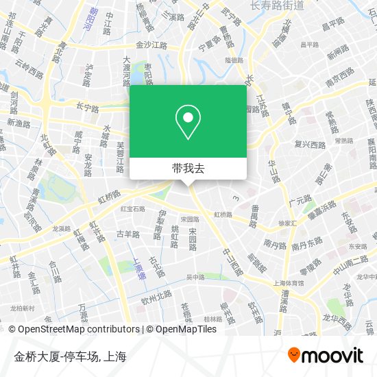 金桥大厦-停车场地图