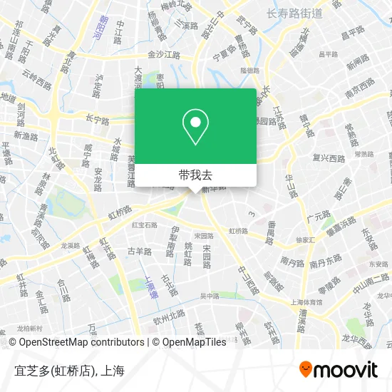 宜芝多(虹桥店)地图
