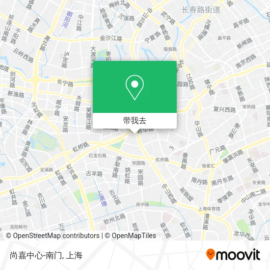 尚嘉中心-南门地图