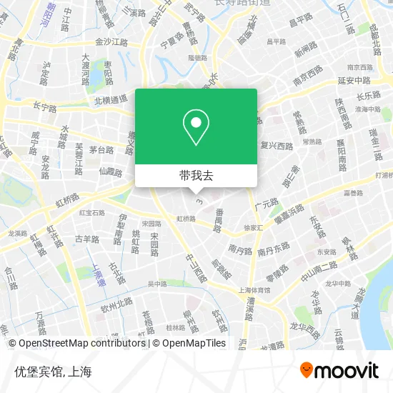 优堡宾馆地图