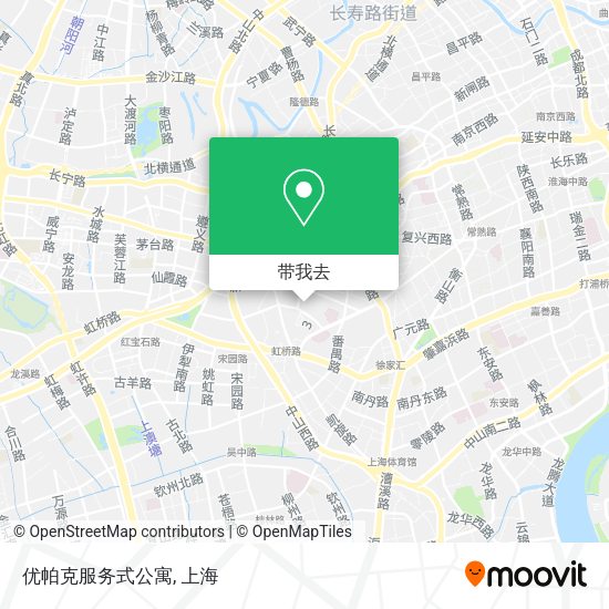 优帕克服务式公寓地图