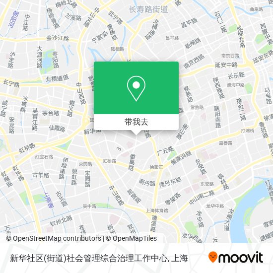 新华社区(街道)社会管理综合治理工作中心地图