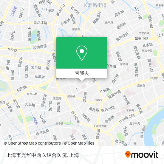 上海市光华中西医结合医院地图