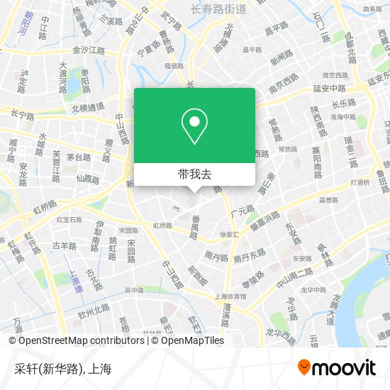 采轩(新华路)地图