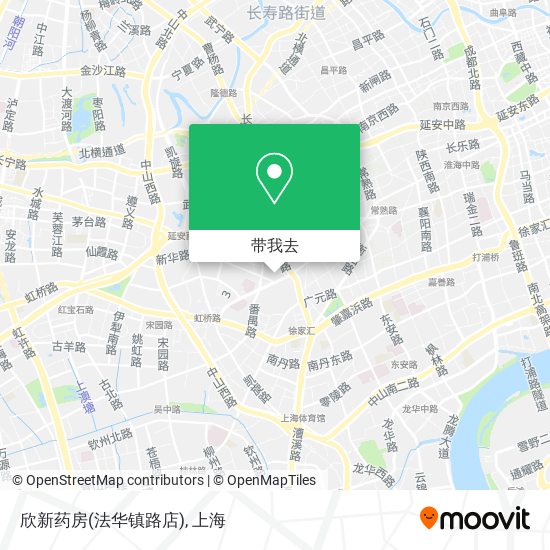 欣新药房(法华镇路店)地图