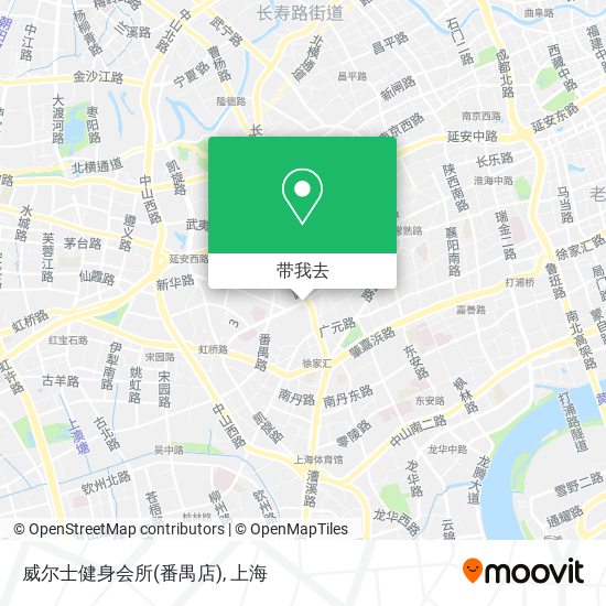 威尔士健身会所(番禺店)地图