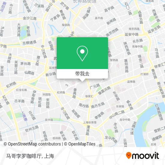 马哥孛罗咖啡厅地图