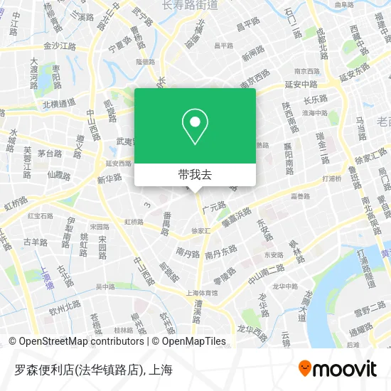 罗森便利店(法华镇路店)地图