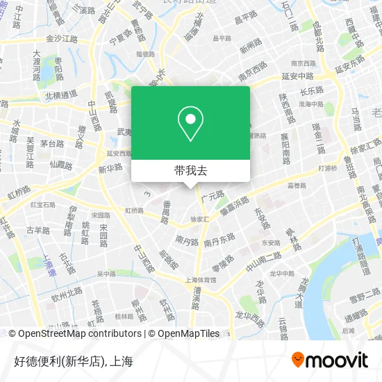 好德便利(新华店)地图