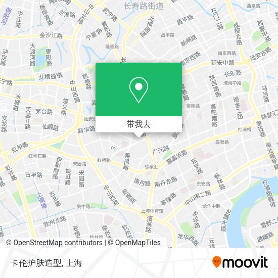 卡伦护肤造型地图