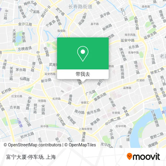 富宁大厦-停车场地图