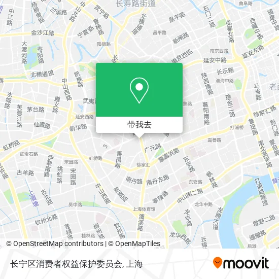 长宁区消费者权益保护委员会地图