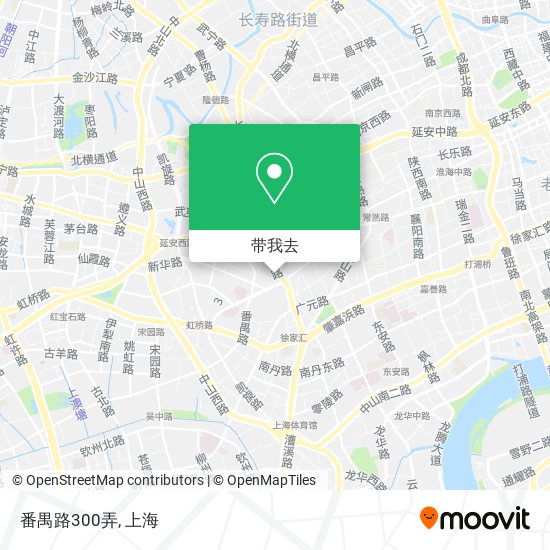 番禺路300弄地图