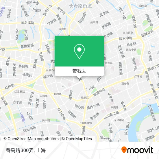 番禺路300弄地图