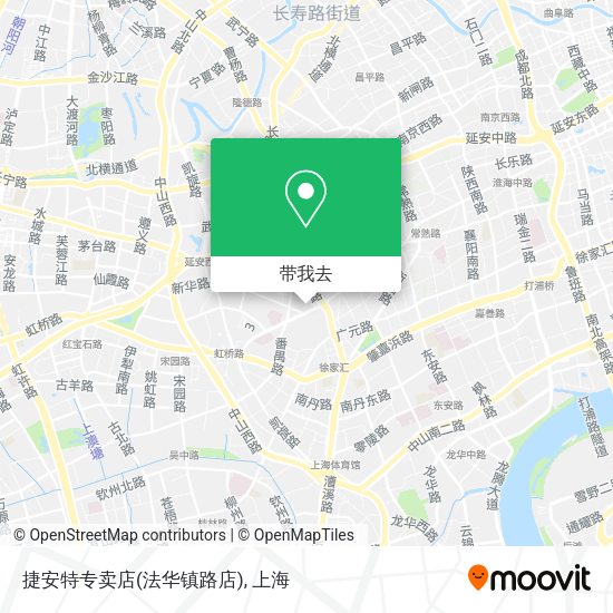 捷安特专卖店(法华镇路店)地图