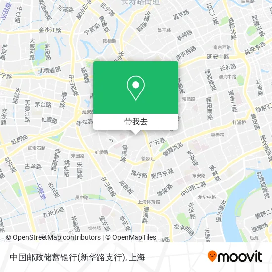 中国邮政储蓄银行(新华路支行)地图