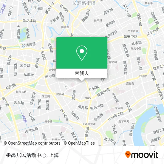番禺居民活动中心地图