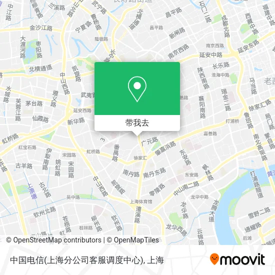 中国电信(上海分公司客服调度中心)地图
