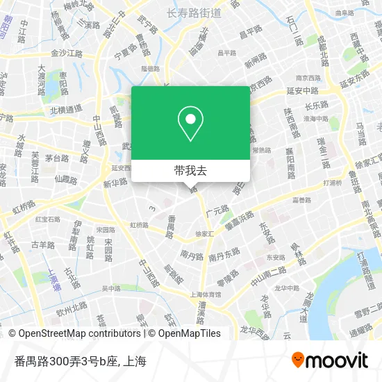 番禺路300弄3号b座地图