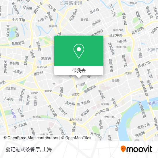 蒲记港式茶餐厅地图