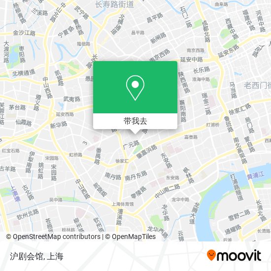 沪剧会馆地图