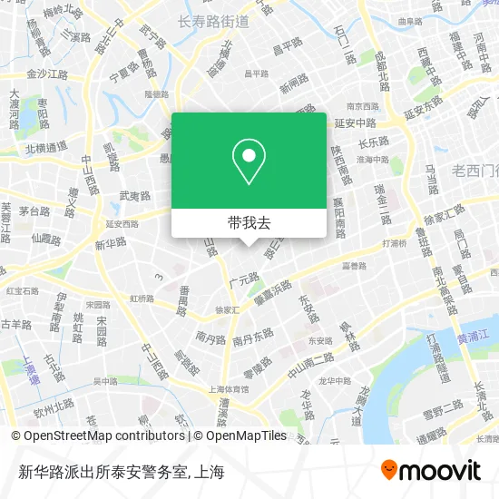 新华路派出所泰安警务室地图