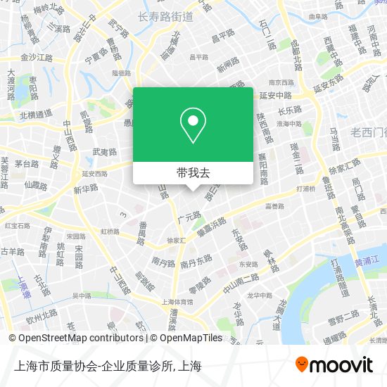 上海市质量协会-企业质量诊所地图