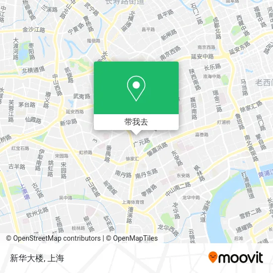 新华大楼地图