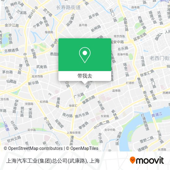 上海汽车工业(集团)总公司(武康路)地图