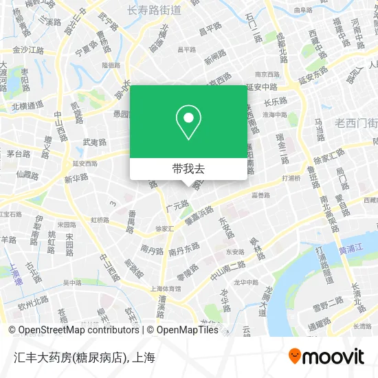 汇丰大药房(糖尿病店)地图