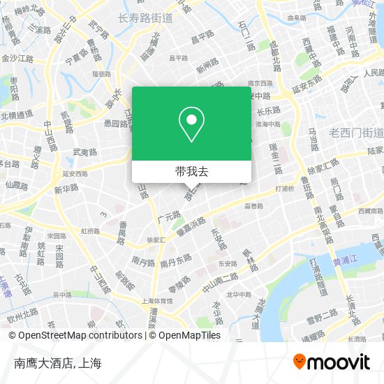 南鹰大酒店地图