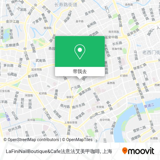 LaFiniNailBoutique&Cafe法意法艾美甲咖啡地图